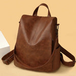 RETRO Vegan Leather Backpack