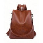 RETRO Vegan Leather Backpack