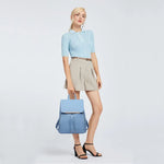 LULA Vegan Leather Backpack