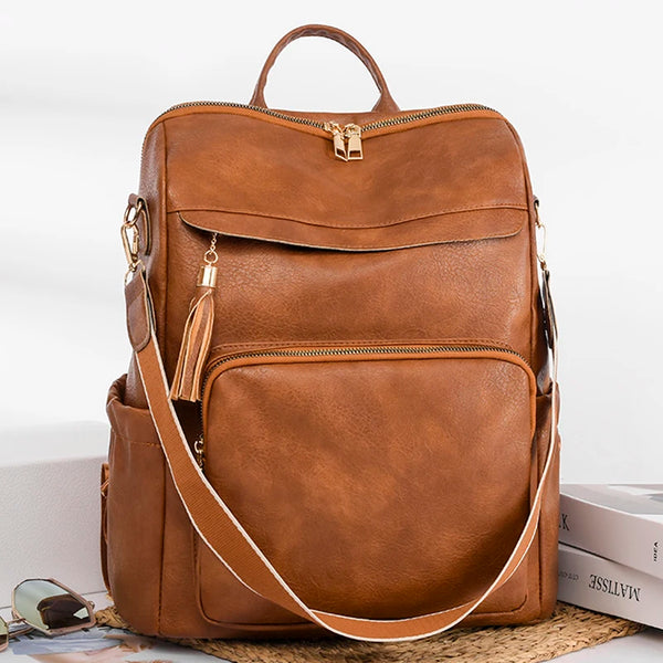 all in one vegan leather backpack set Legacy Simple Modern and space for a 15.6 laptop CLASSIC Vegan Leather Backpack