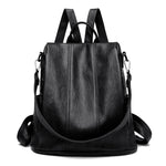 VINTAGE Small Vegan Leather Backpack
