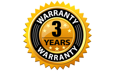 Extended 3 year warranty