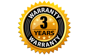 Extended 3 year warranty