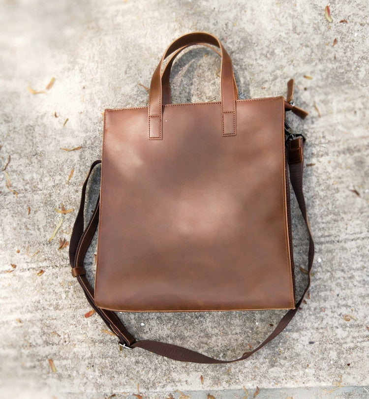 Vegan Leather Causal Tote & Shoulder Bag – VEGIA Bags – Vegan backpacks, vegan  handbags, vegan totes & vegan laptop bags