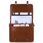 ECOSUSI Vegan Leather Floral Pattern Laptop Bag / Briefcase / Backpack