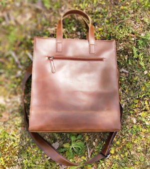 CASUAL Vegan Leather Tote Bag