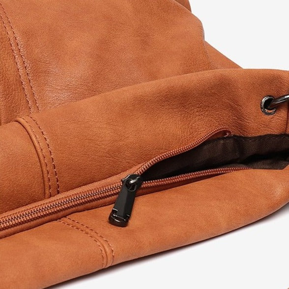 Vegan Leather Causal Tote & Shoulder Bag