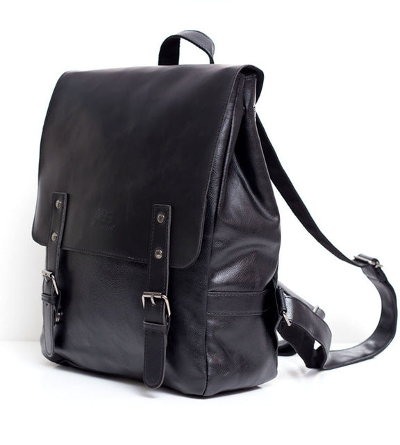 THREE BOX Vegan Leather Dual Strap Backpack – VEGIA Bags – Vegan backpacks, vegan handbags, vegan totes & vegan laptop bags